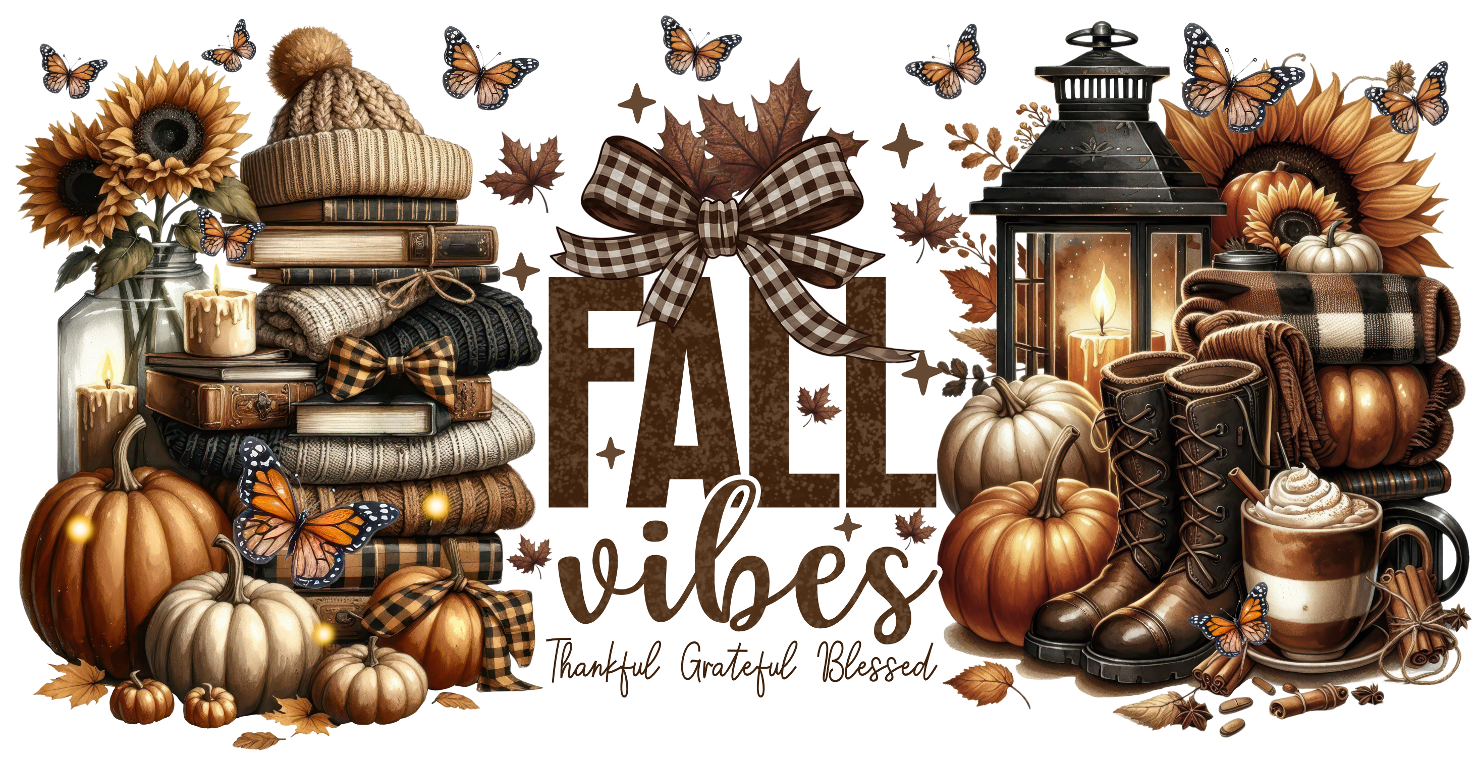Fall Vibes 16oz Cup